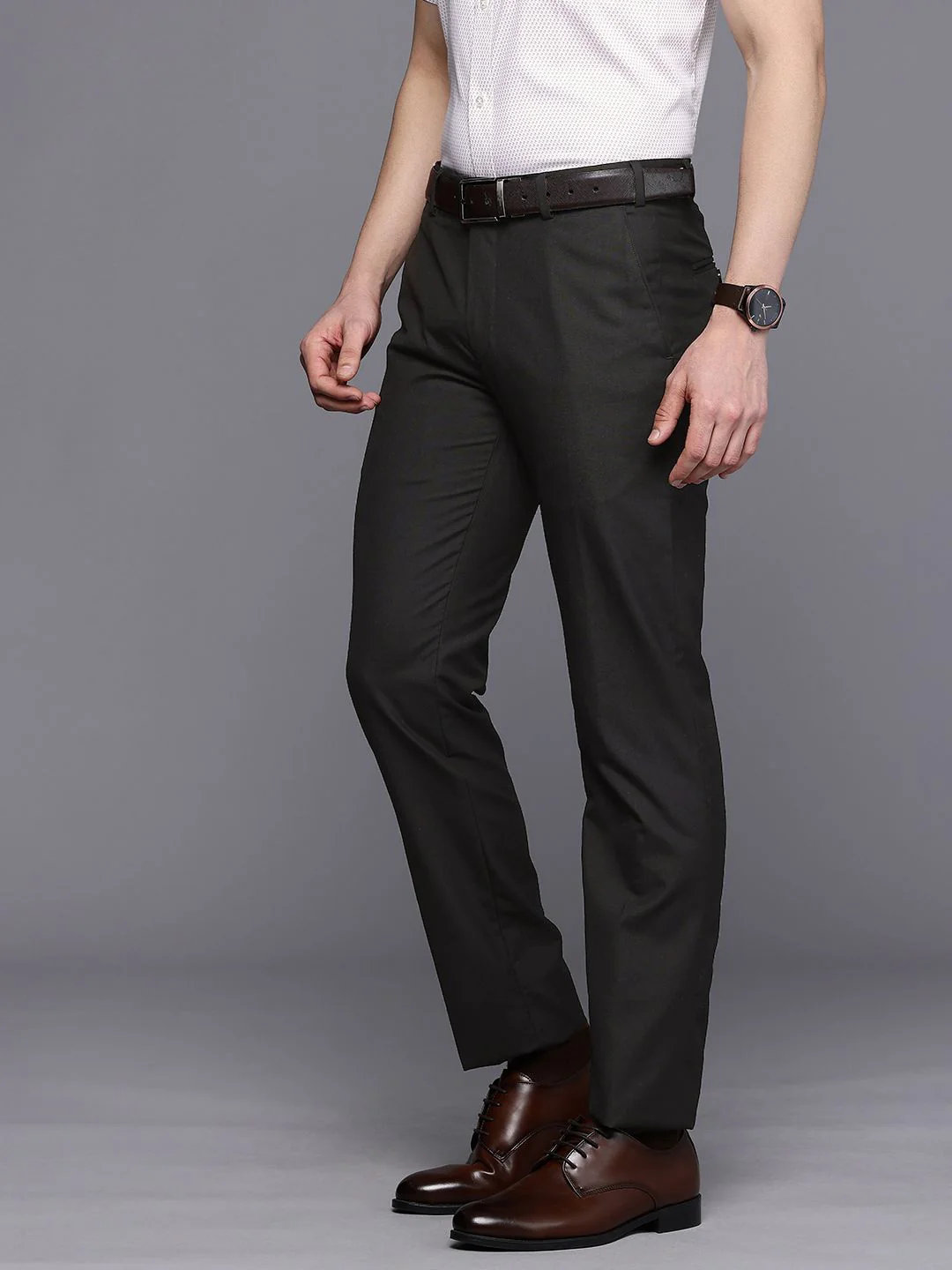 Raymond Men Slim Fit Formal Trousers - Image 2