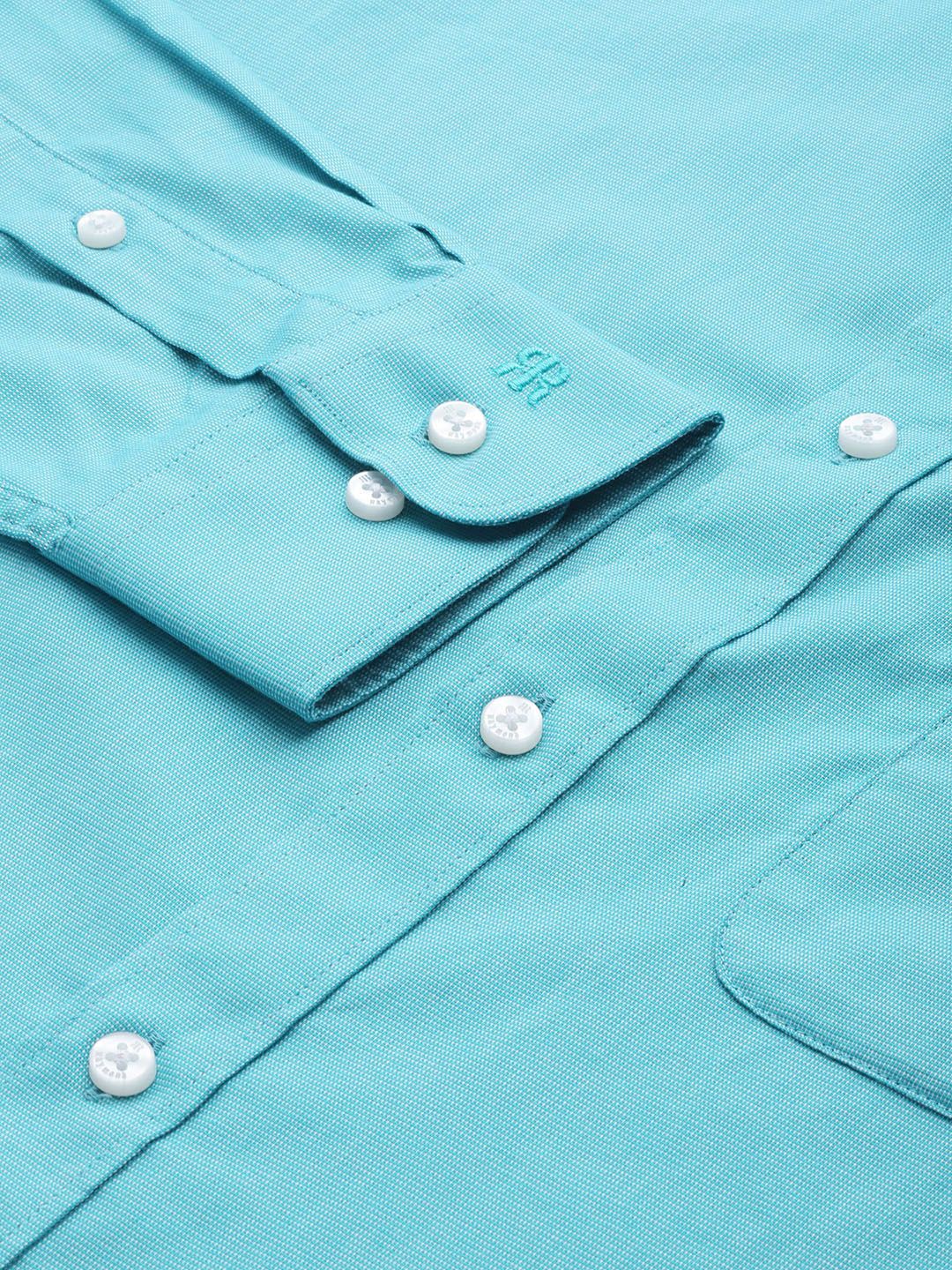Raymond Men Slim Fit Pure Cotton Formal Shirt - Image 3