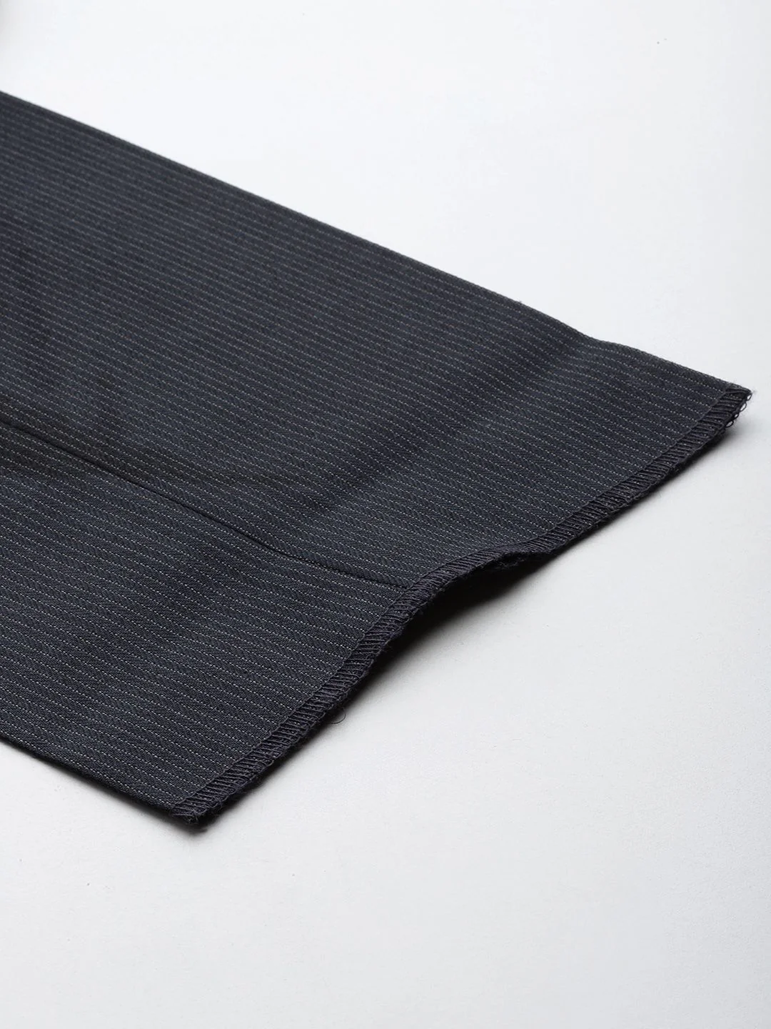 Raymond Men Striped Slim Fit Formal Trousers - Image 7