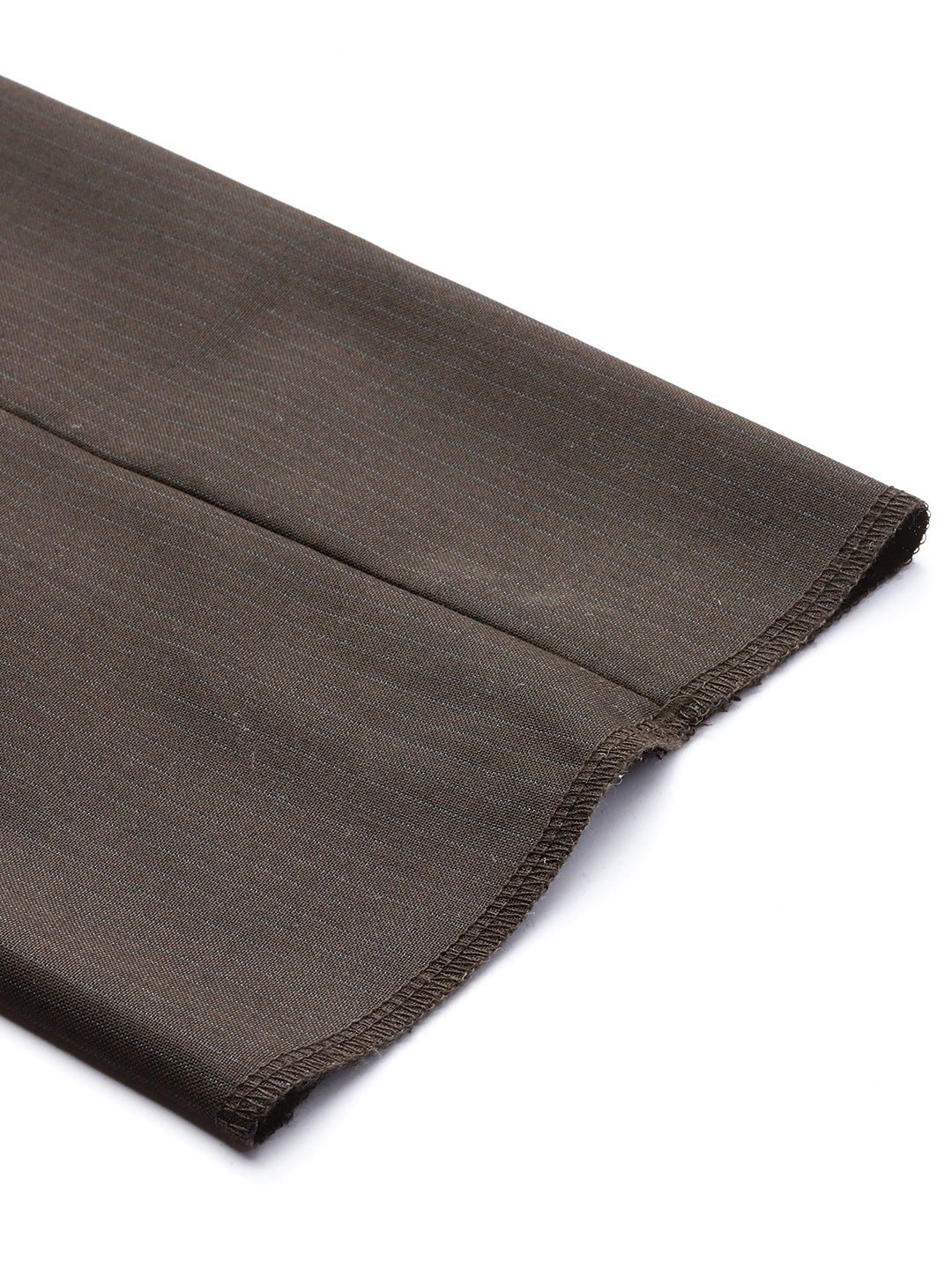 Raymond Men Striped Slim Fit Formal Trousers - Image 7