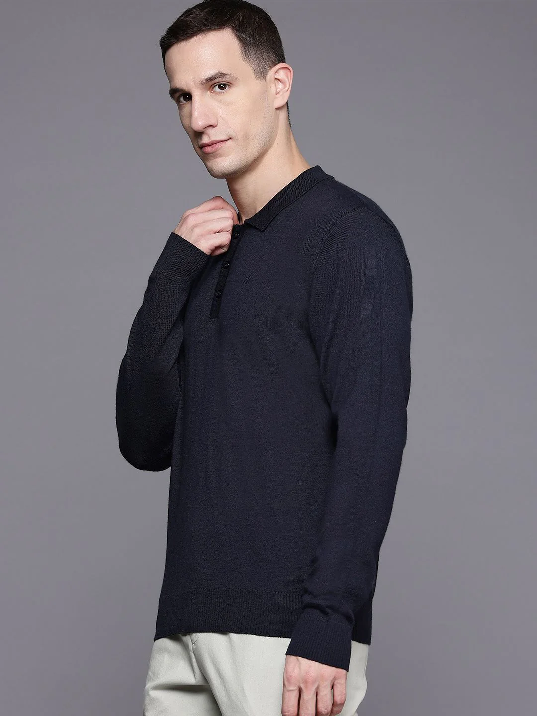 Raymond Polo Collar Pullover - Image 3