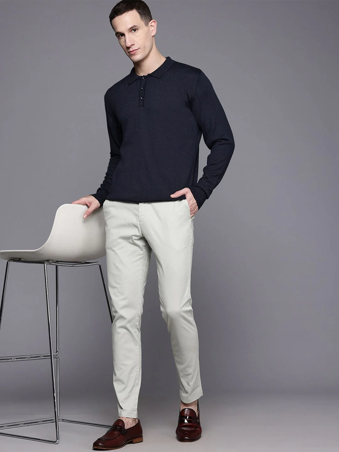 Raymond Polo Collar Pullover - Image 4