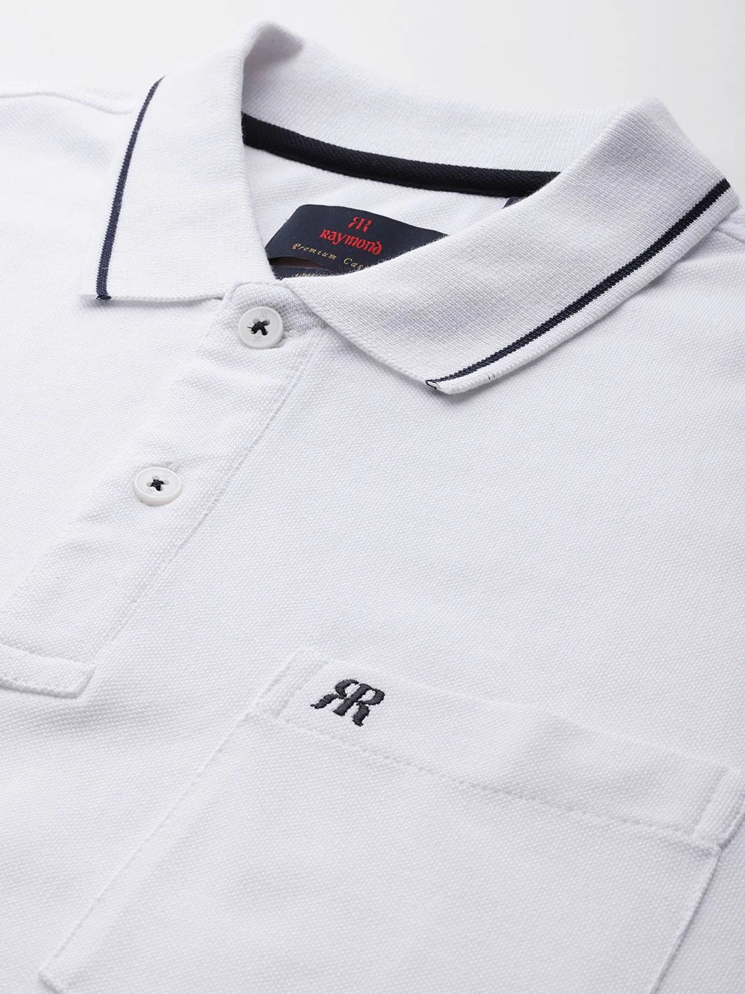 Raymond Polo Collar Pure Cotton T-shirt - Image 2