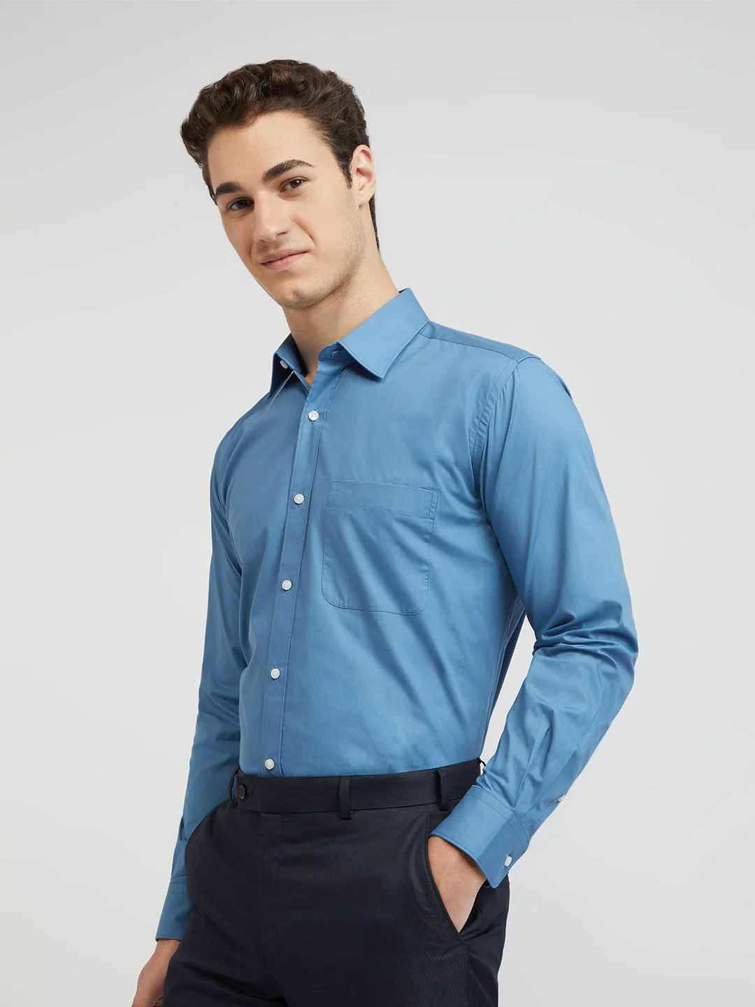 Raymond Pure Cotton Opaque Formal Shirt - Image 5