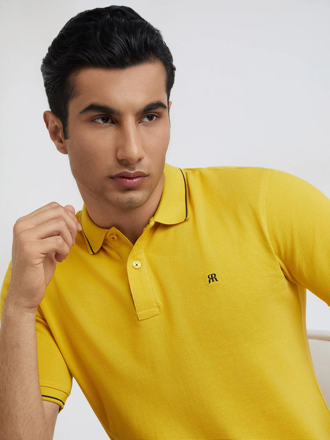 Raymond Pure Cotton Polo Collar T-shirt - Image 2