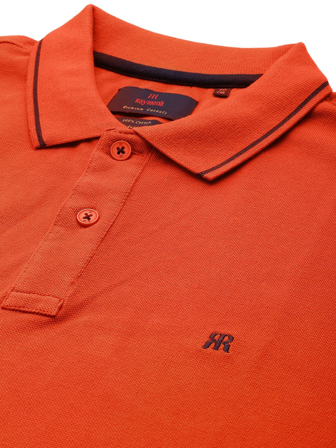 Raymond Pure Cotton Polo Collar T-shirt - Image 2