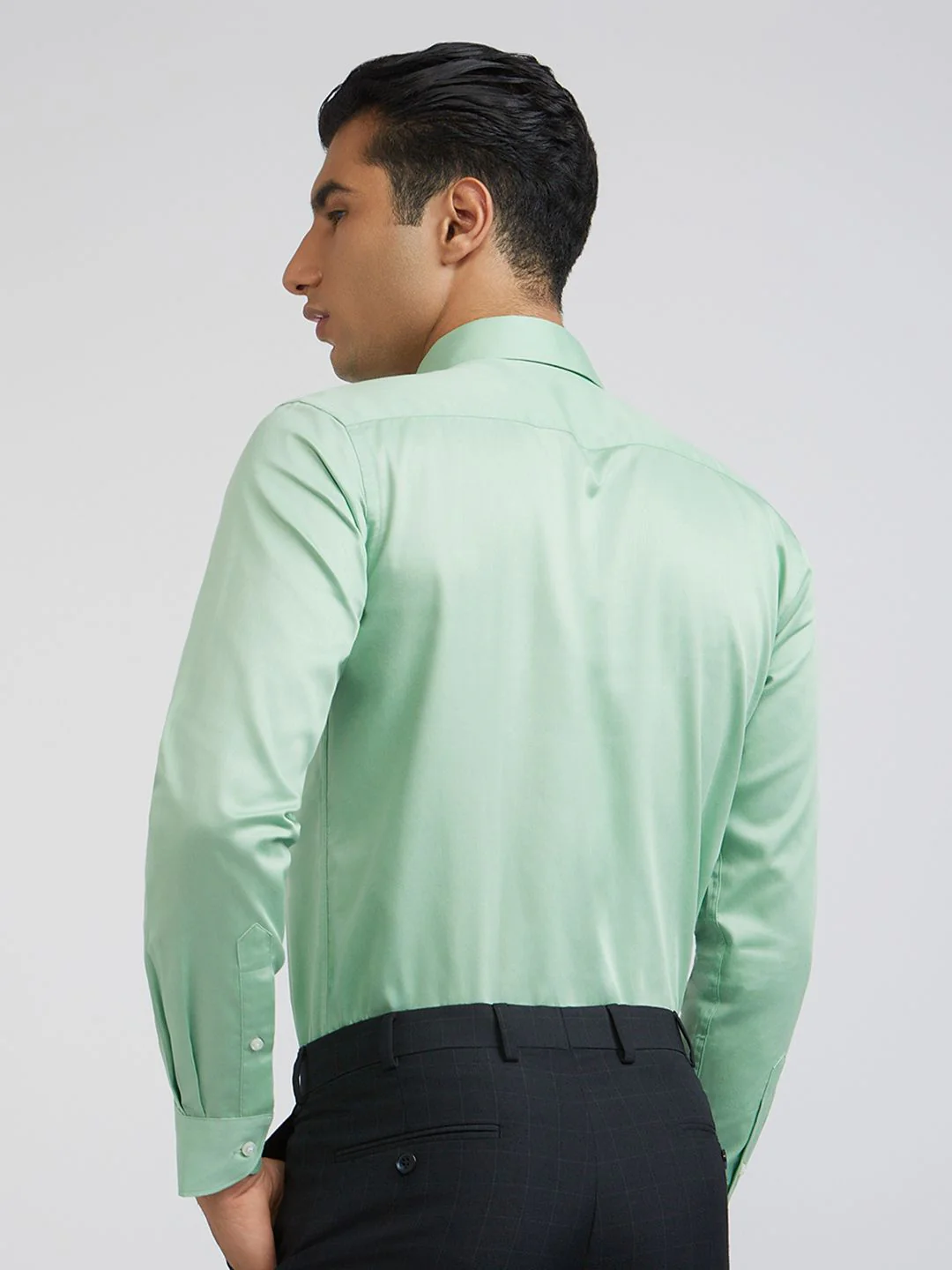 Raymond Pure Cotton Slim Fit Formal Shirt - Image 4