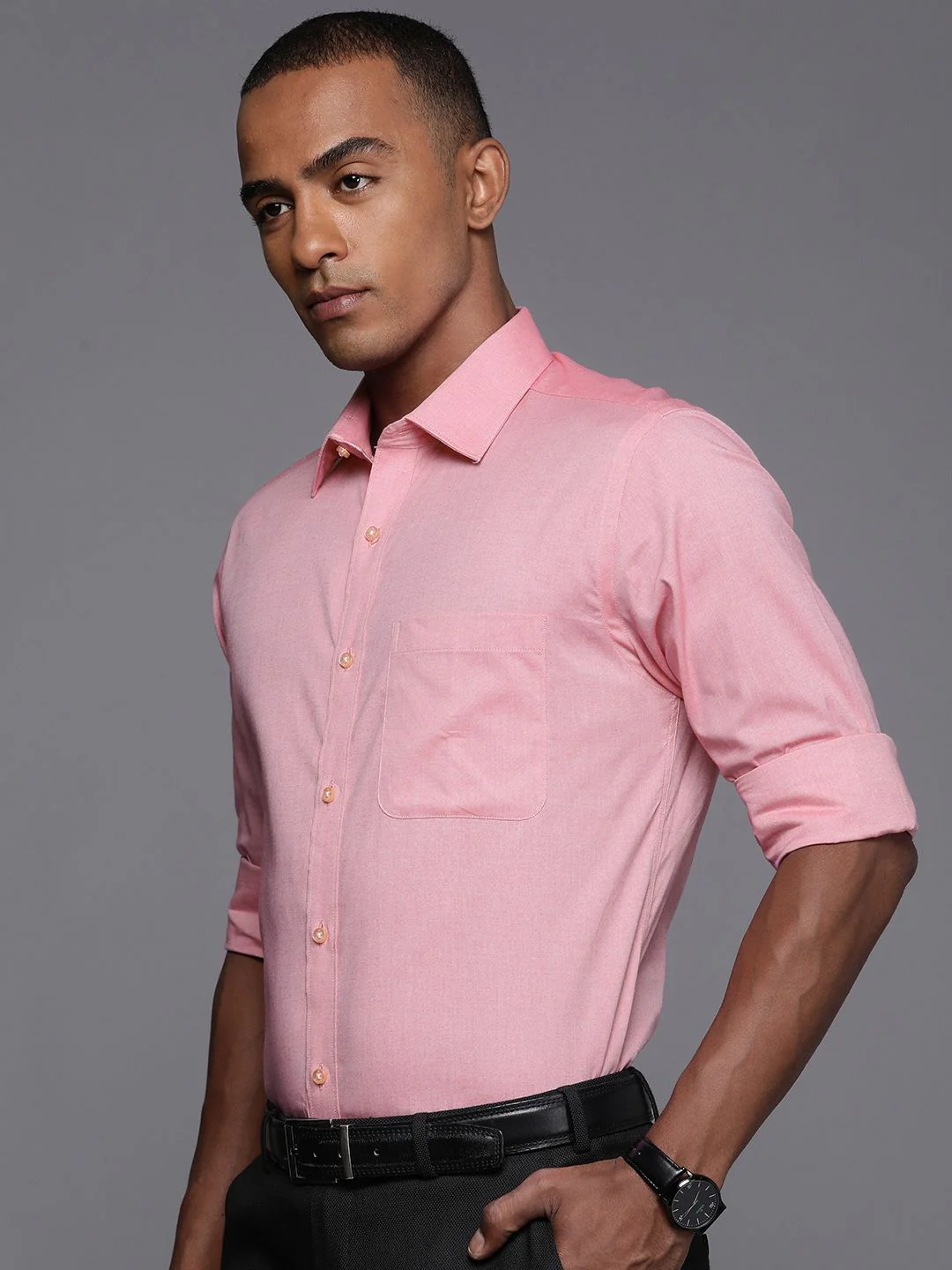 Raymond Pure Cotton Slim Fit  Formal Shirt - Image 5