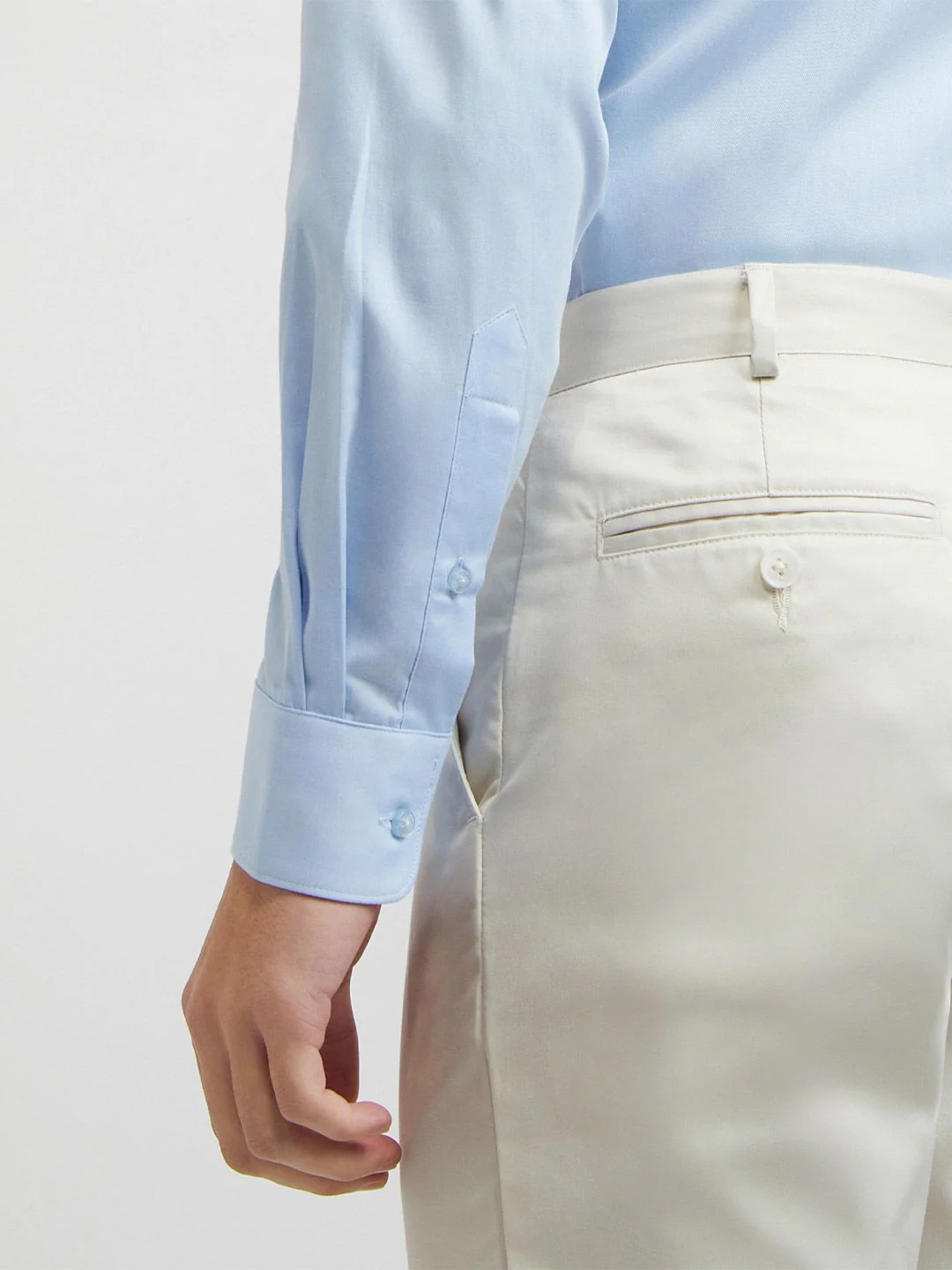 Raymond Pure Cotton Slim Fit Formal Shirt - Image 7