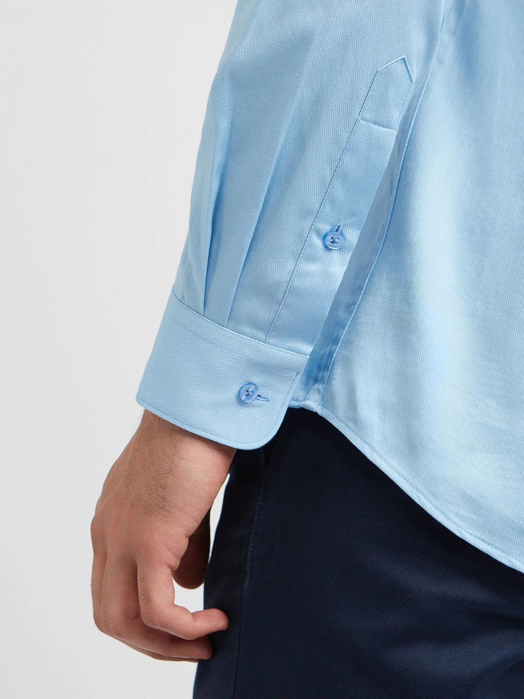 Raymond Pure Cotton Slim Fit Formal Shirt - Image 7
