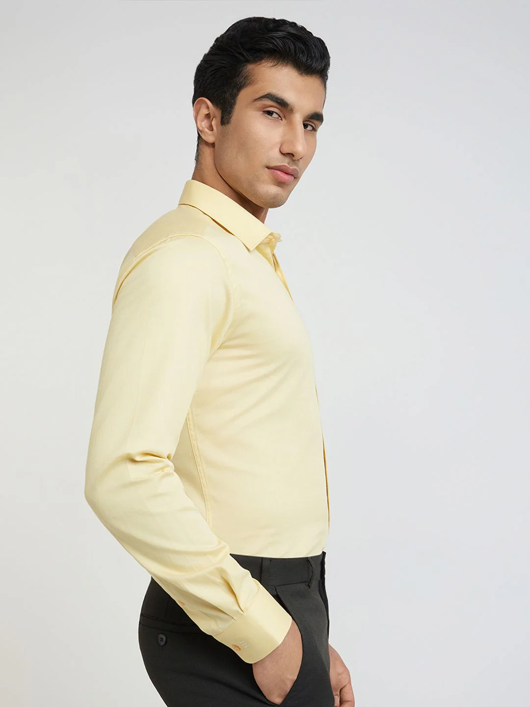 Raymond Pure Cotton Slim Fit Formal Shirt - Image 3