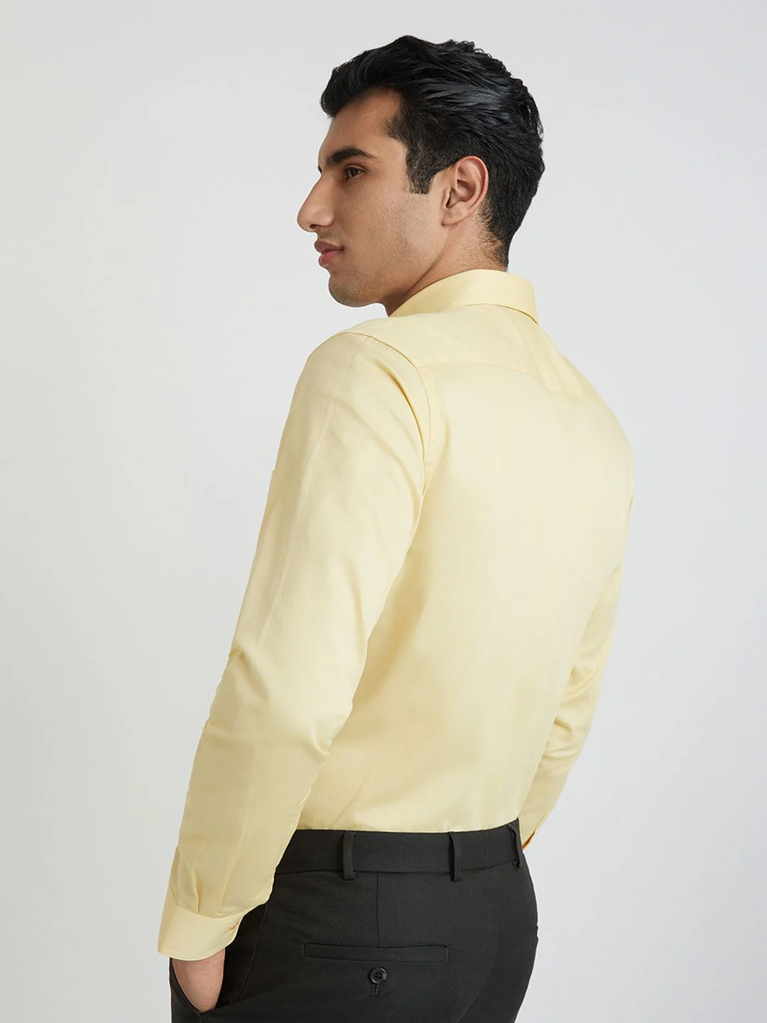 Raymond Pure Cotton Slim Fit Formal Shirt - Image 4