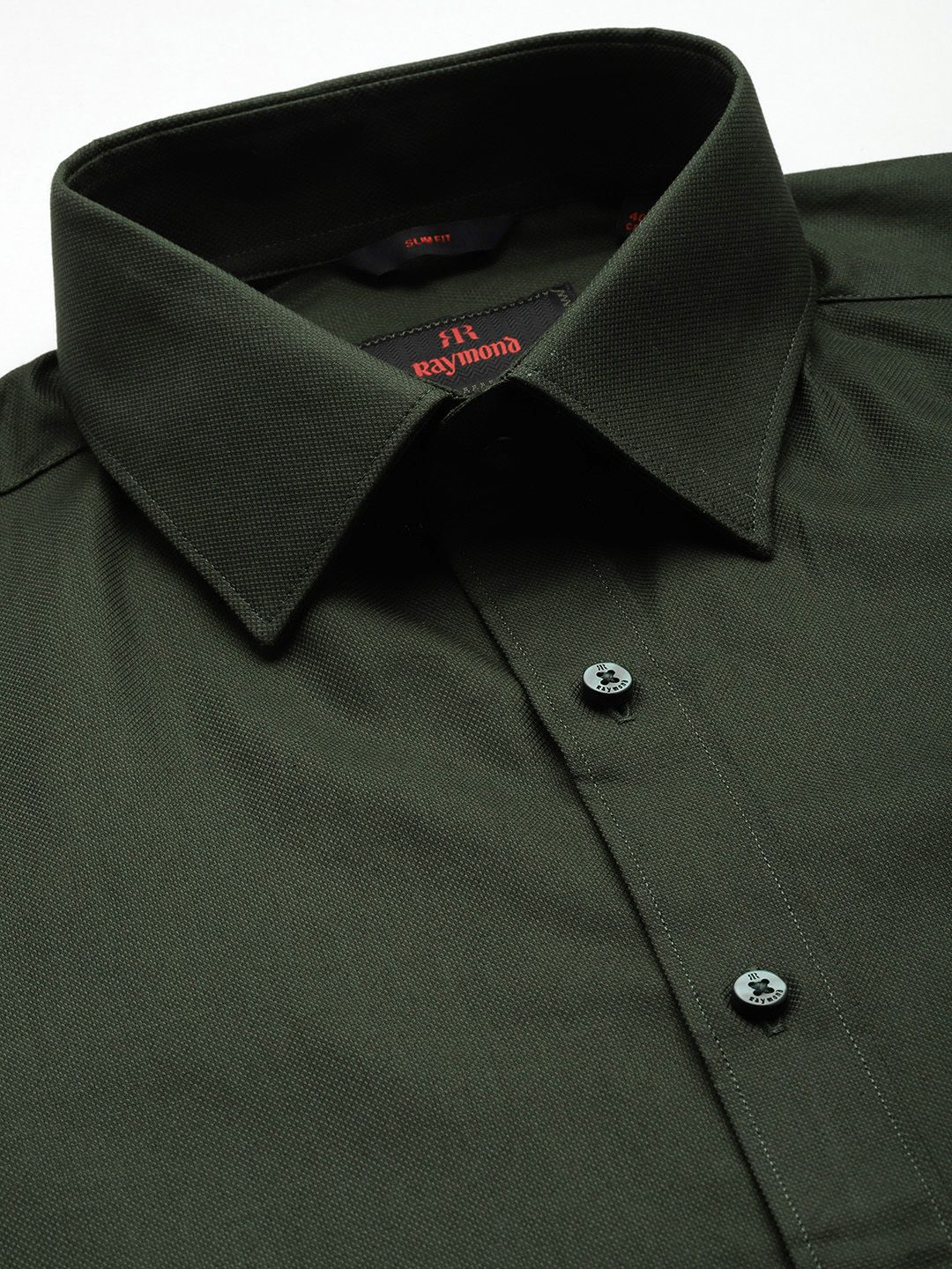 Raymond Pure Cotton Slim Fit Formal Shirt - Image 2