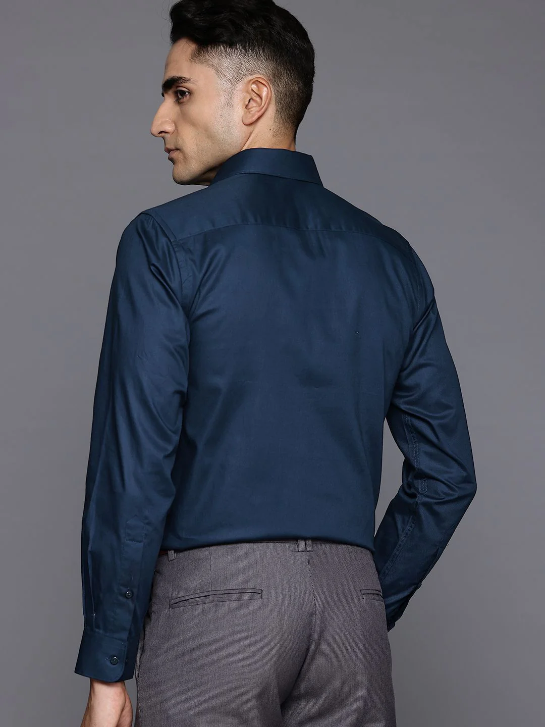 Raymond Pure Cotton Slim Fit Formal Shirt - Image 4