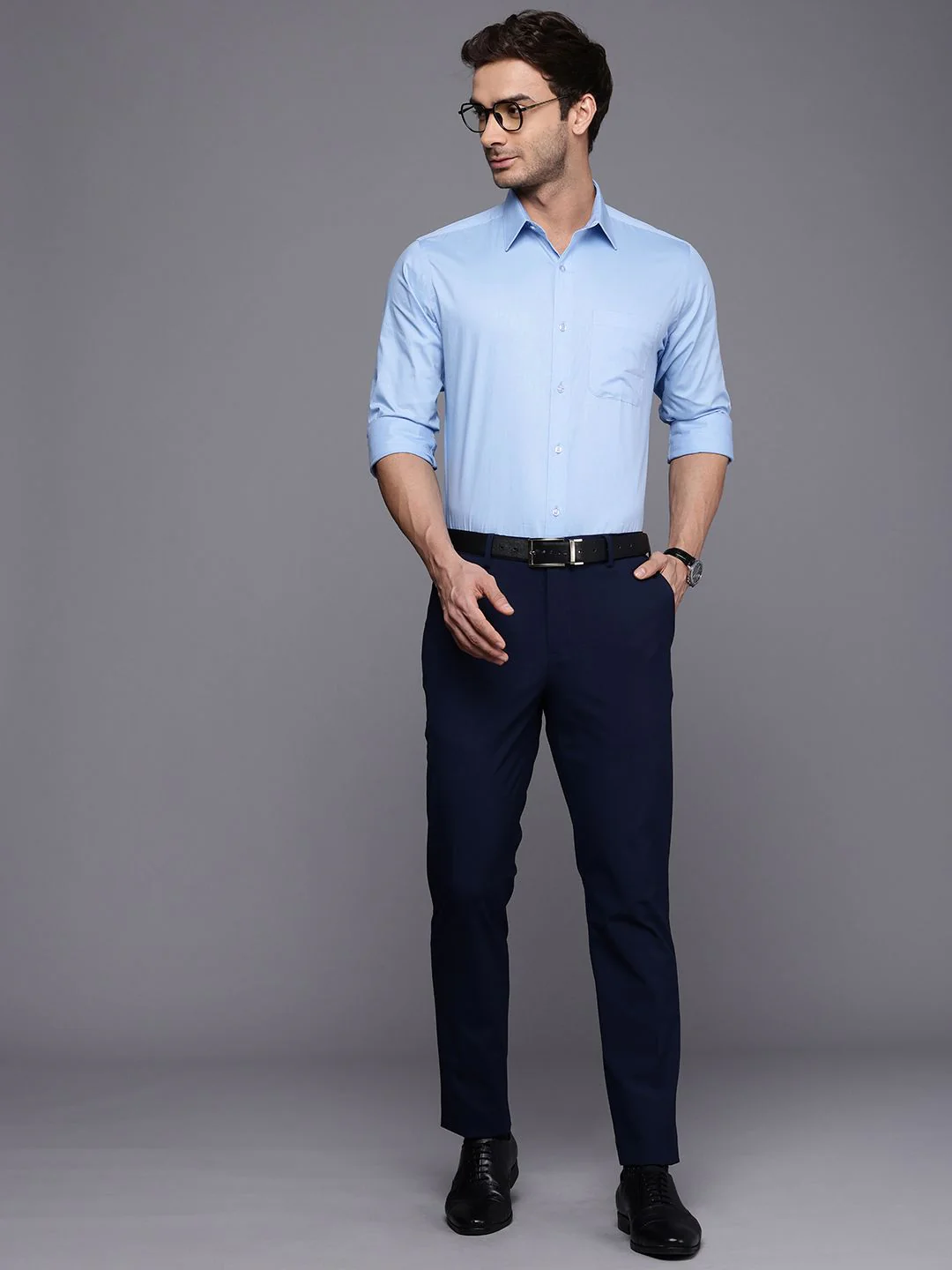 Raymond Pure Cotton Standard Fit Formal Shirt - Image 6
