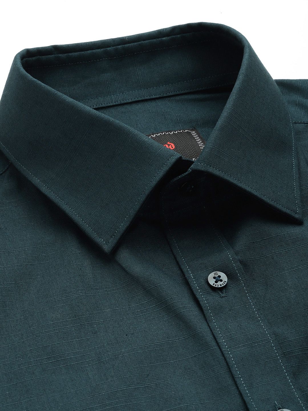 Raymond Pure Cotton Standard Slim Fit Opaque Formal Shirt - Image 2
