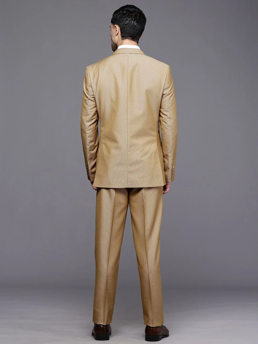 Raymond Self Design Contemporary Fit 3 Piece Party Suit - Image 5