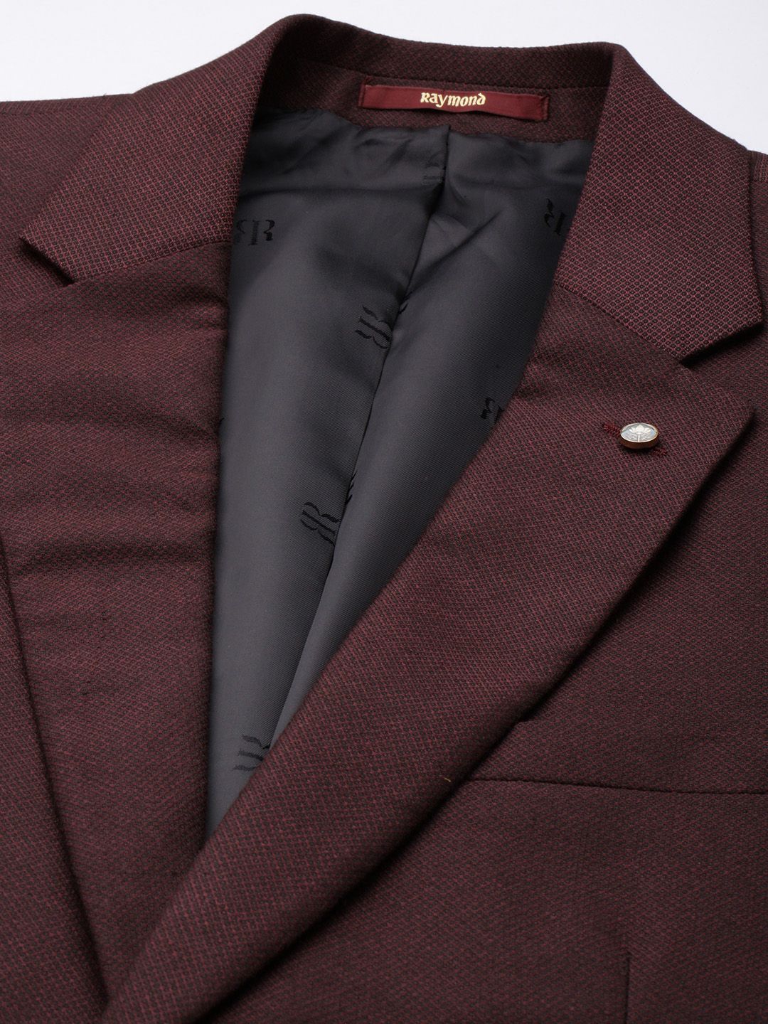 Raymond Self Designed Contemporary Fit Notched Lapel Collar 3 Piece Party Suit - Image 4