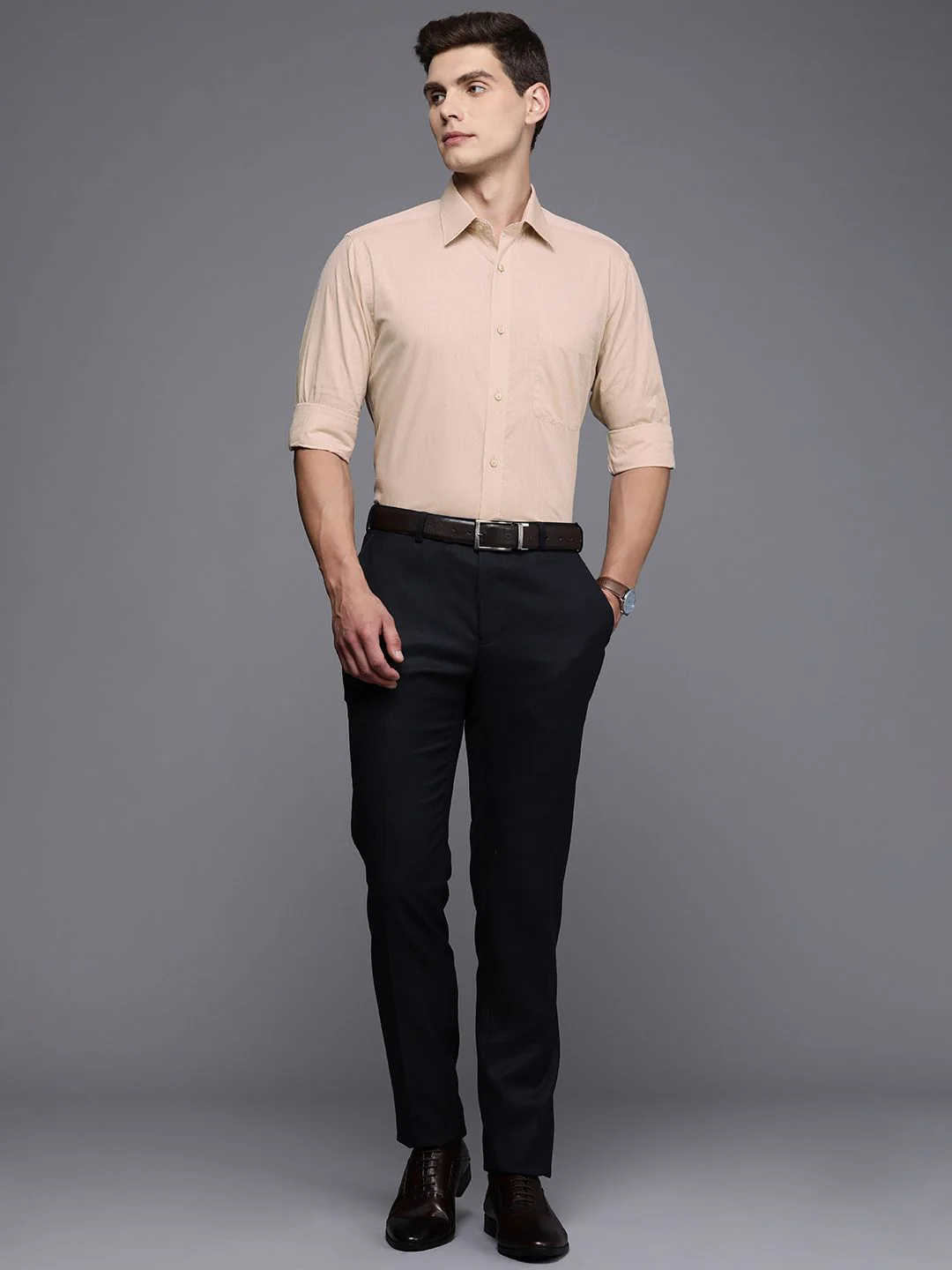 Raymond Slim Fit Pure Cotton Formal Shirt - Image 6