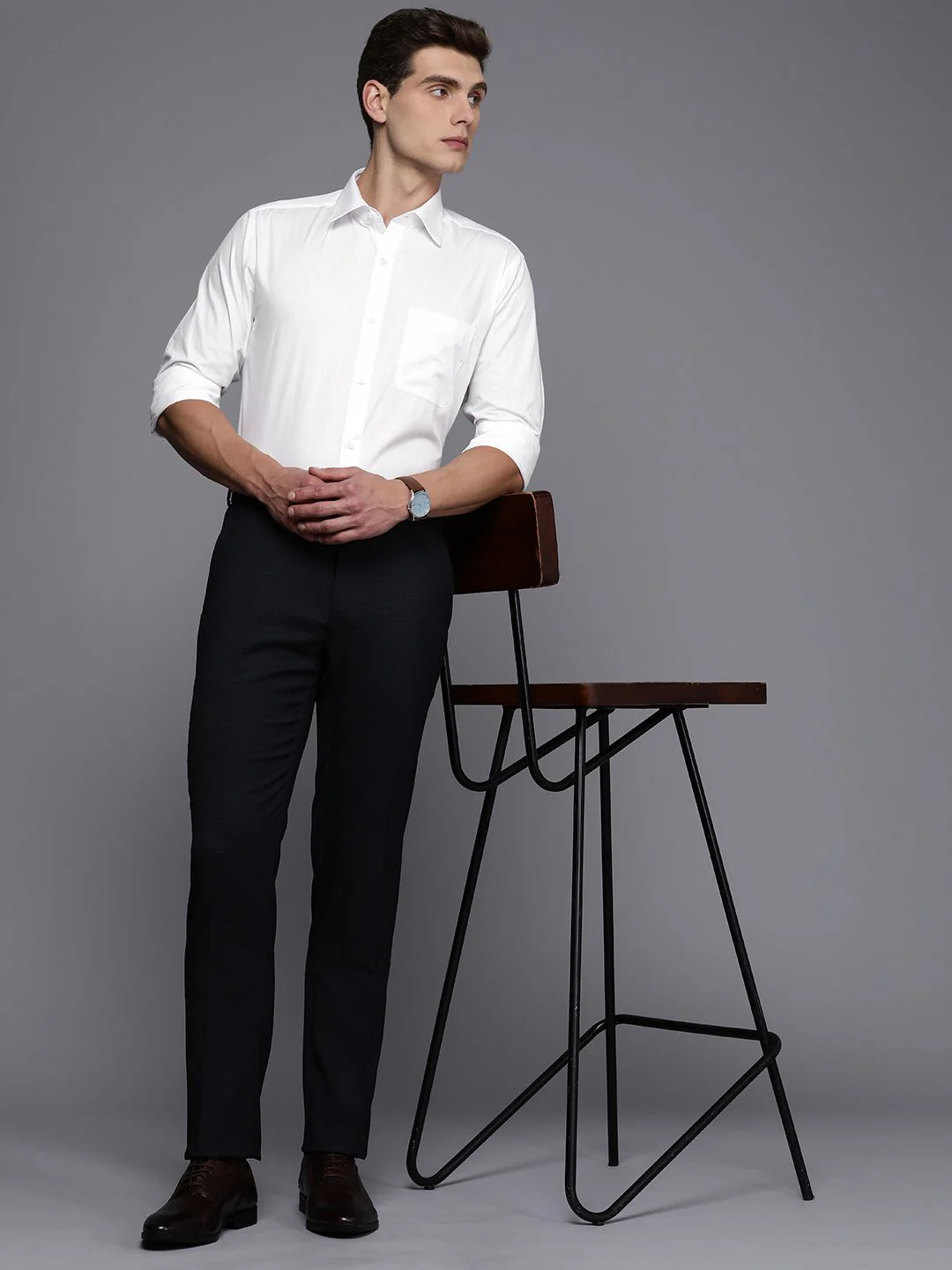Raymond Slim Fit Pure Cotton Formal Shirt - Image 6