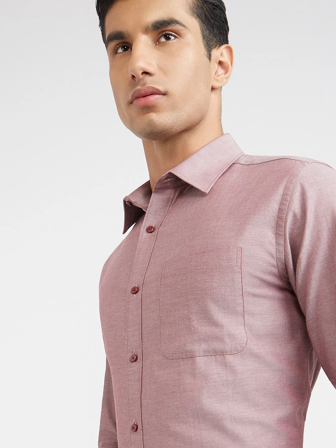 Raymond Slim Fit Pure Cotton Formal Shirt - Image 2