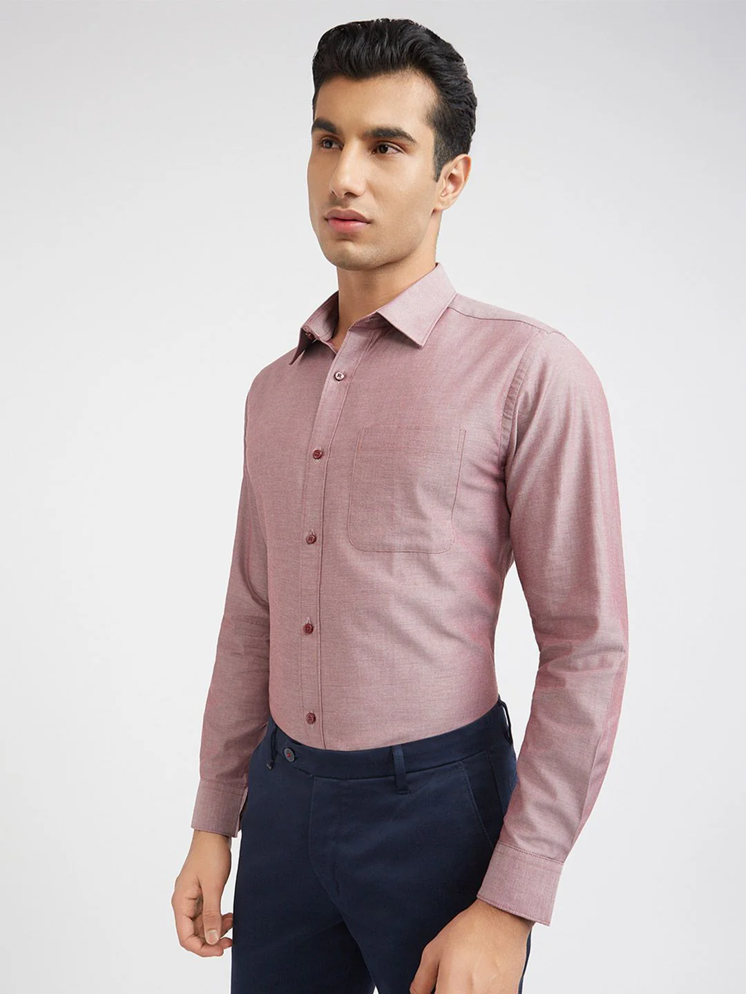 Raymond Slim Fit Pure Cotton Formal Shirt - Image 5
