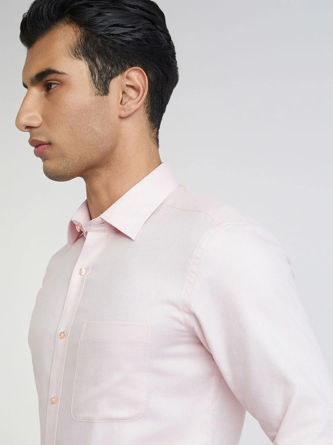 Raymond Slim Fit Pure Cotton Formal Shirt - Image 2