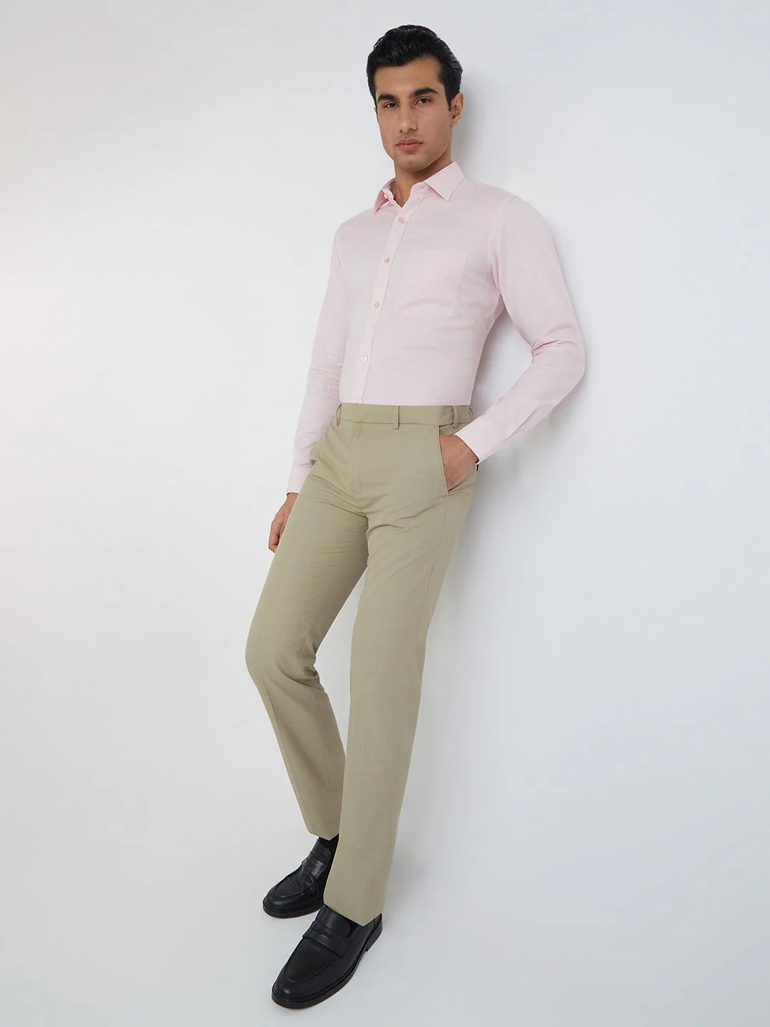 Raymond Slim Fit Pure Cotton Formal Shirt - Image 6