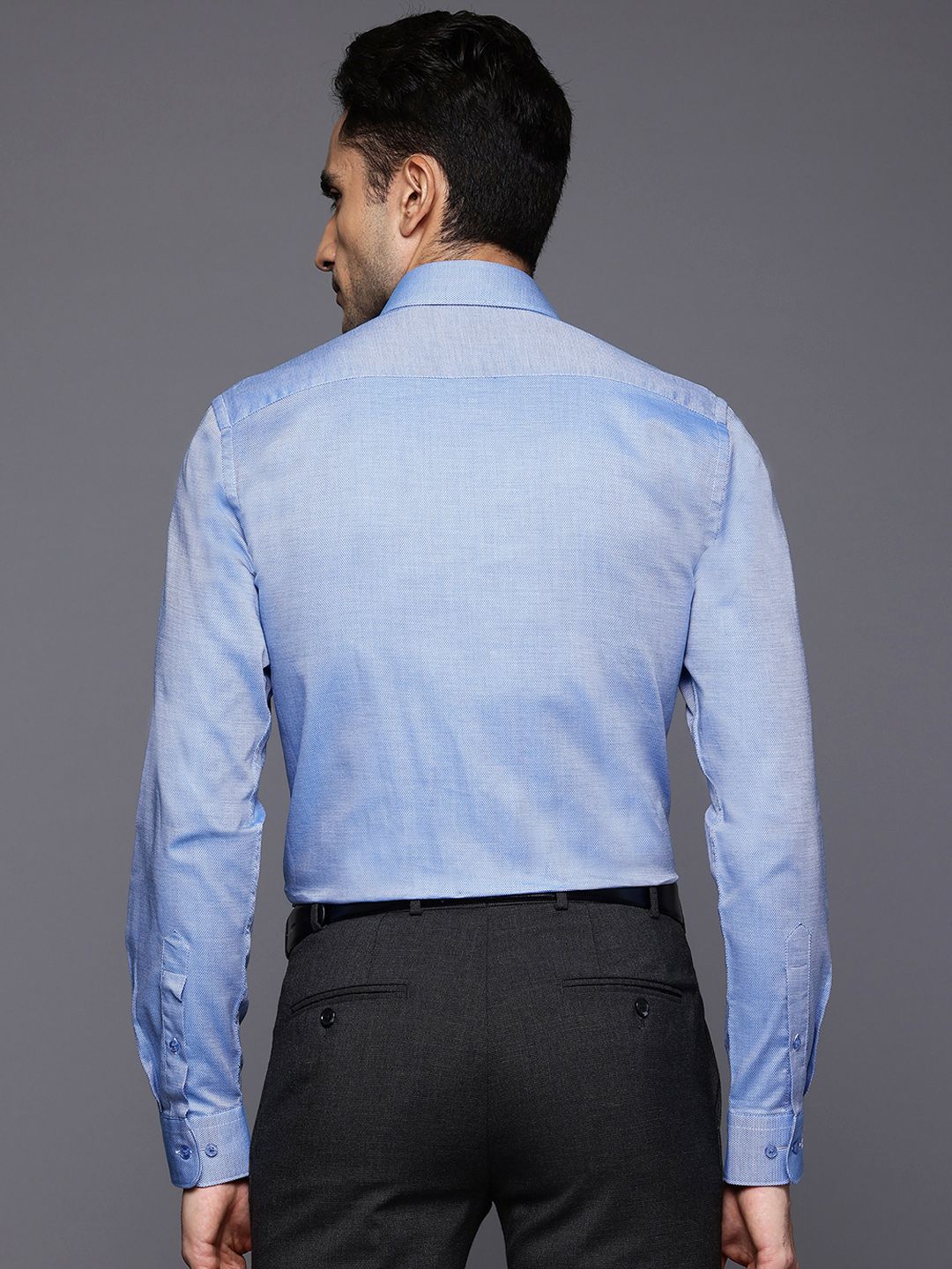 Raymond Slim Fit Pure Cotton Formal Shirt - Image 4