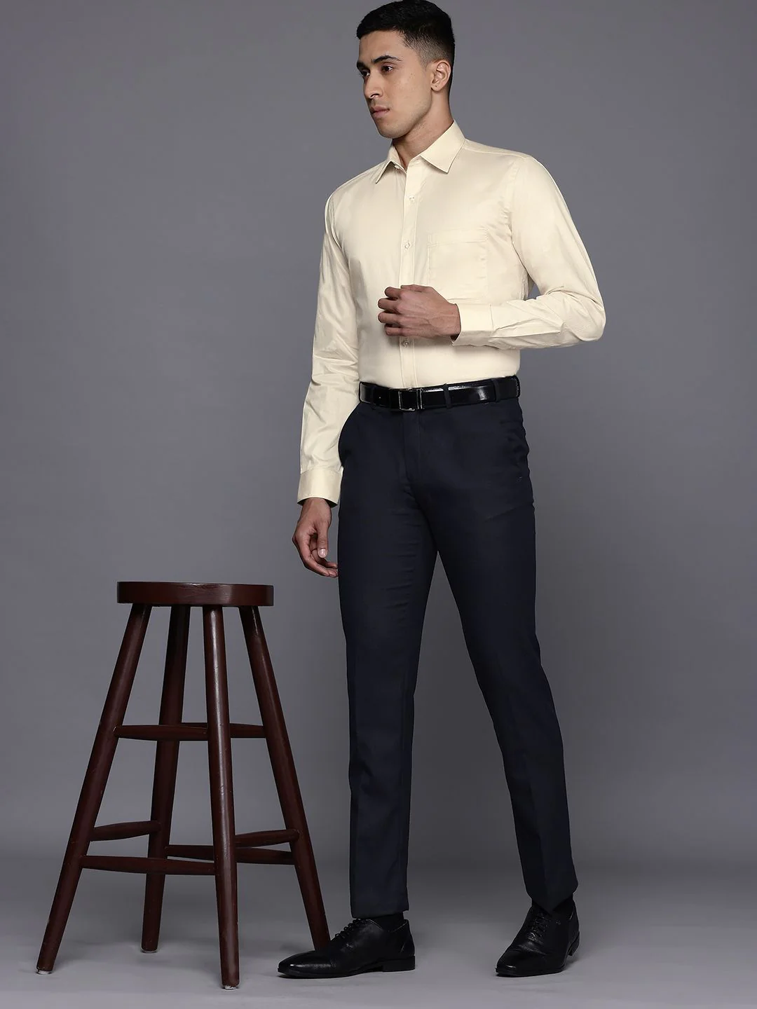 Raymond Slim Fit Pure Cotton Formal Shirt - Image 6