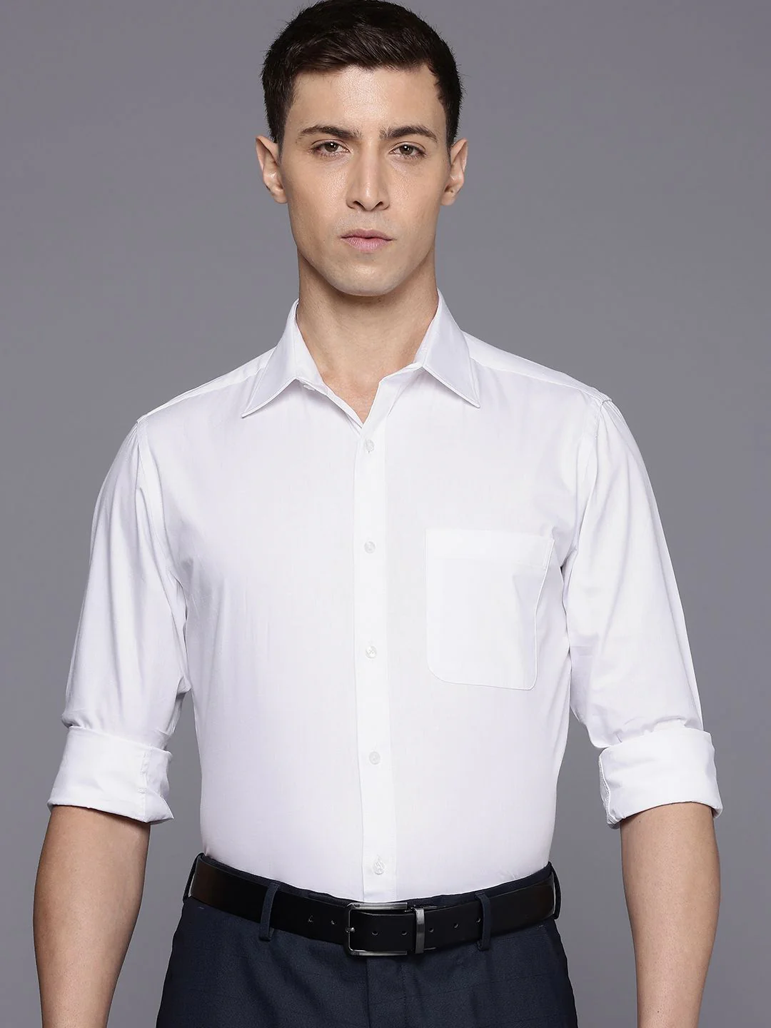 Raymond Slim Fit Pure Cotton Formal Shirt - Image 5