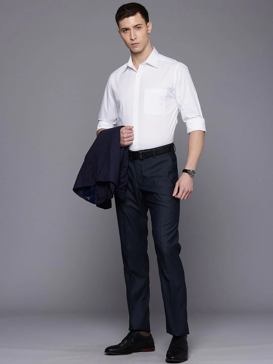 Raymond Slim Fit Pure Cotton Formal Shirt - Image 6