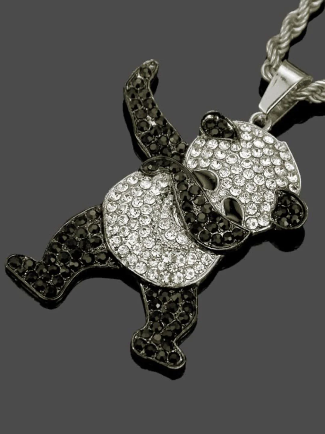 SALTY Men Dab Panda Stainless Steel Chain with Pendant - Image 3