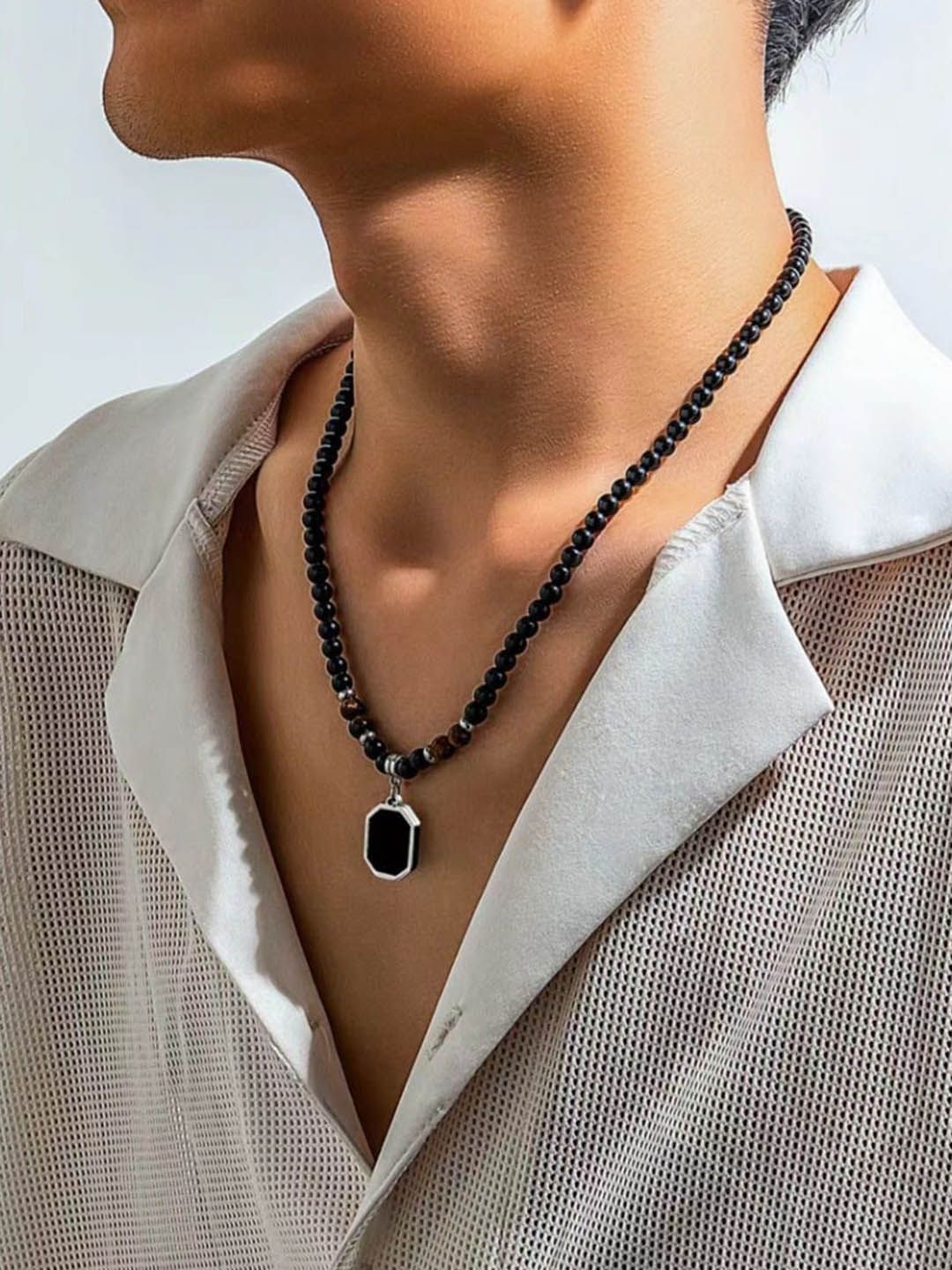 SALTY Men Stainless Steel Pendant with Chains - Image 4