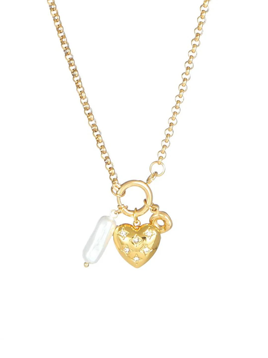 SALTY Stone-Studded & Beaded Necklace - Image 5
