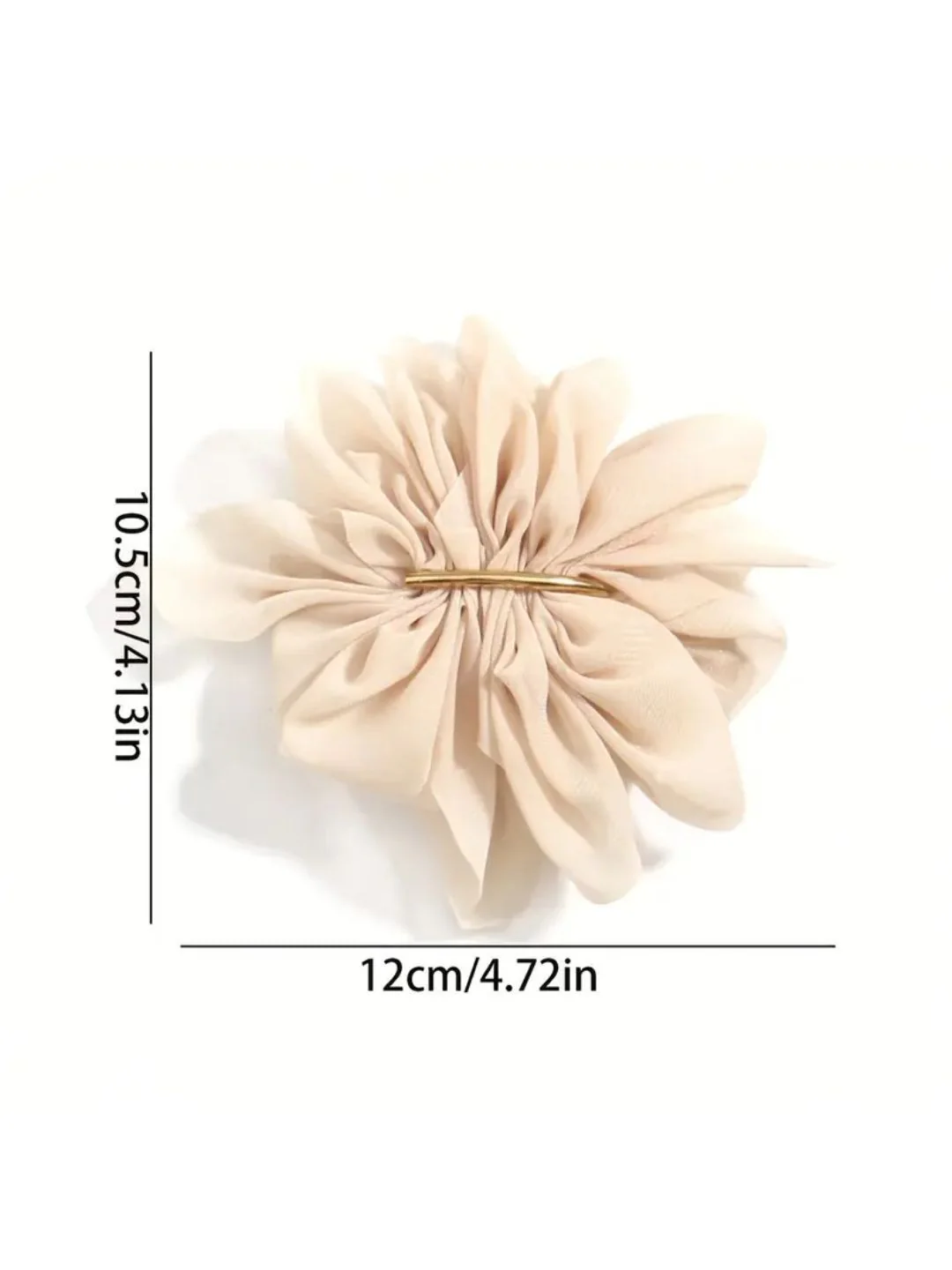 SALTY Women Ruffle Hair Pin for Hair Accessories - Image 7