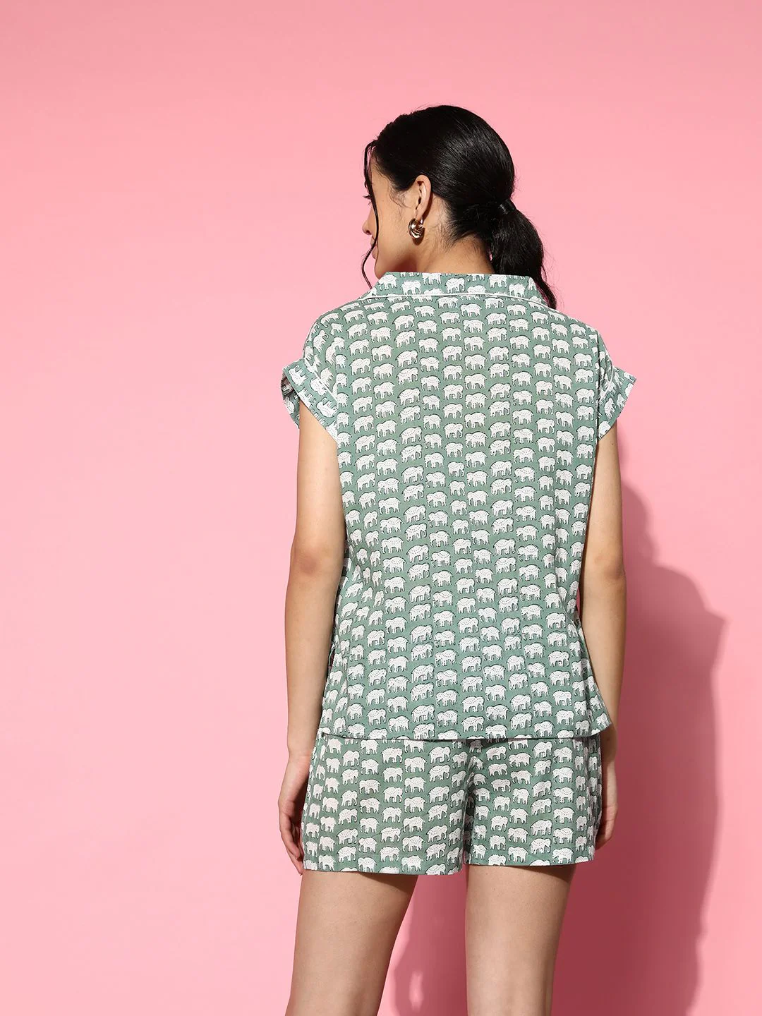 SANSKRUTIHOMES Printed Cotton Night suit - Image 4