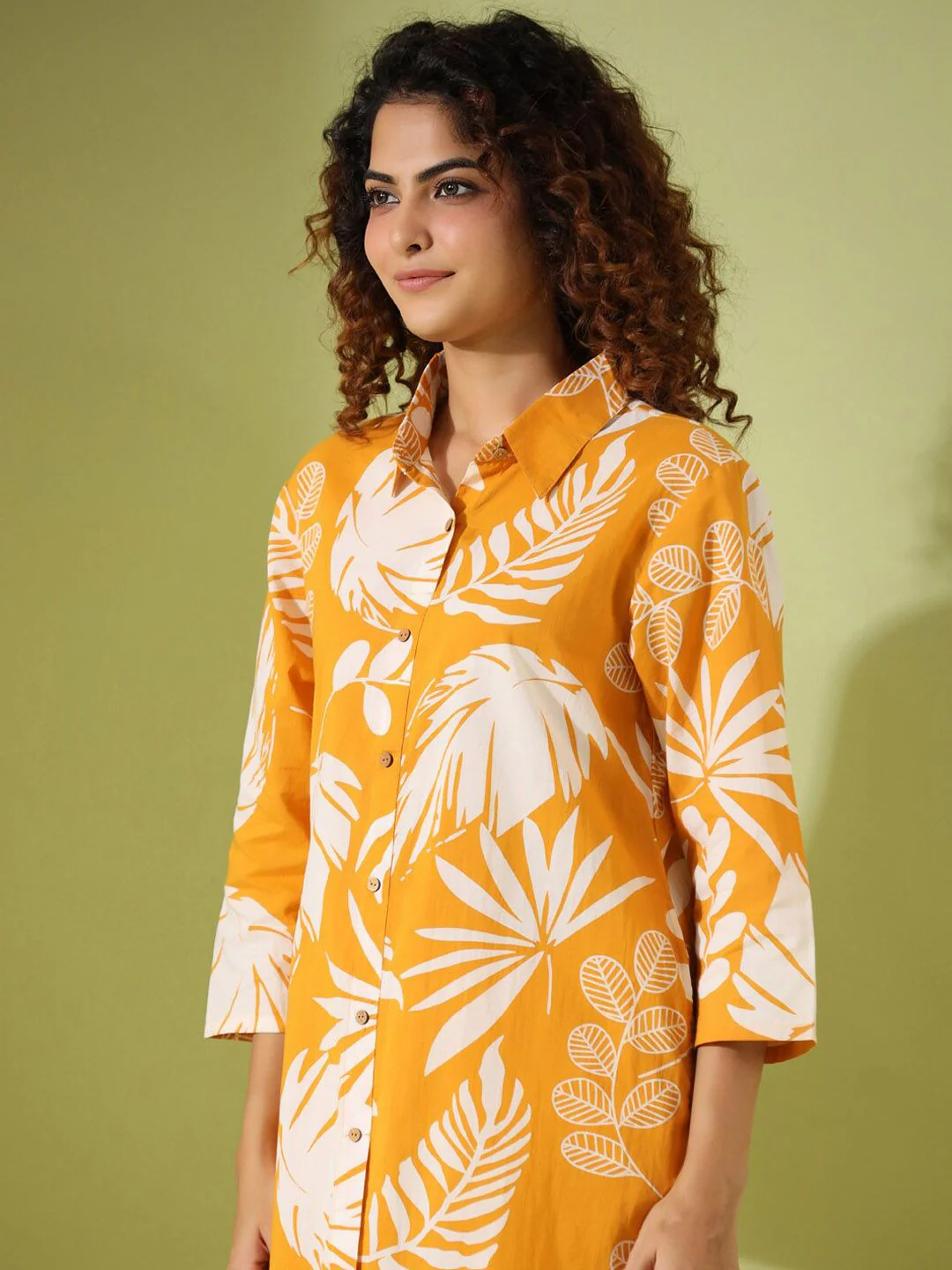 SANSKRUTIHOMES Tropical Printed Pure Cotton Night suit - Image 2