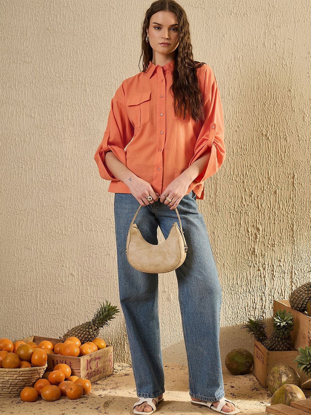 SANSKRUTIHOMES Women Opaque Casual Shirt - Image 4