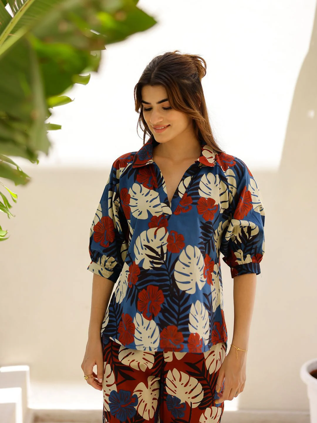 SANSKRUTIHOMES Women Printed Night suit - Image 4
