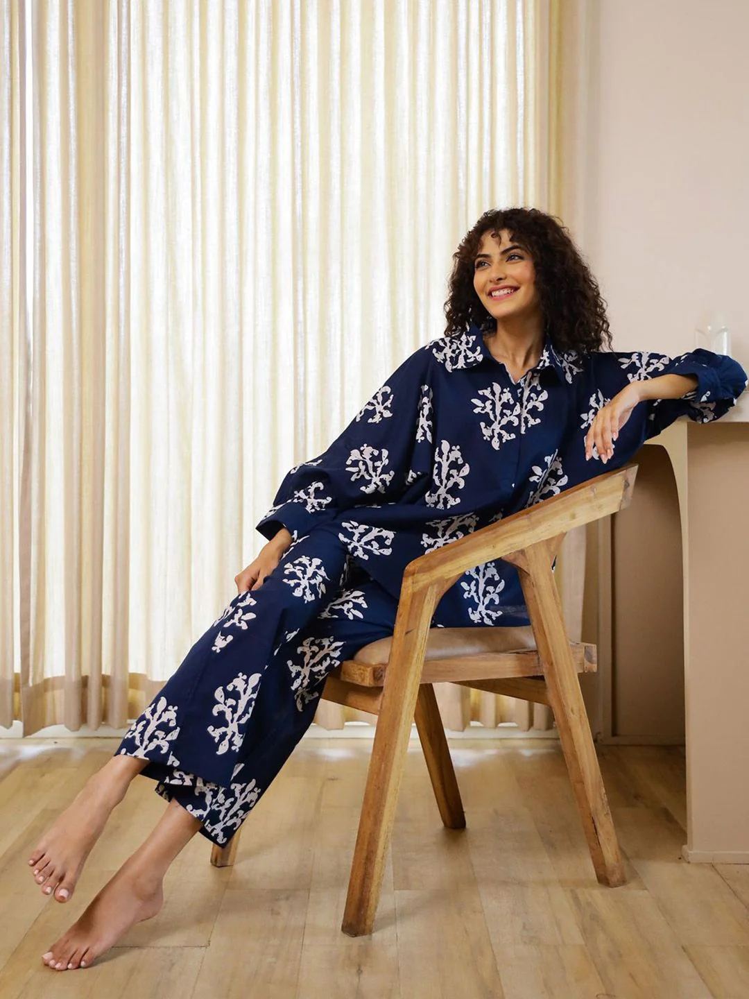 SANSKRUTIHOMES Women Printed Night suit - Image 6