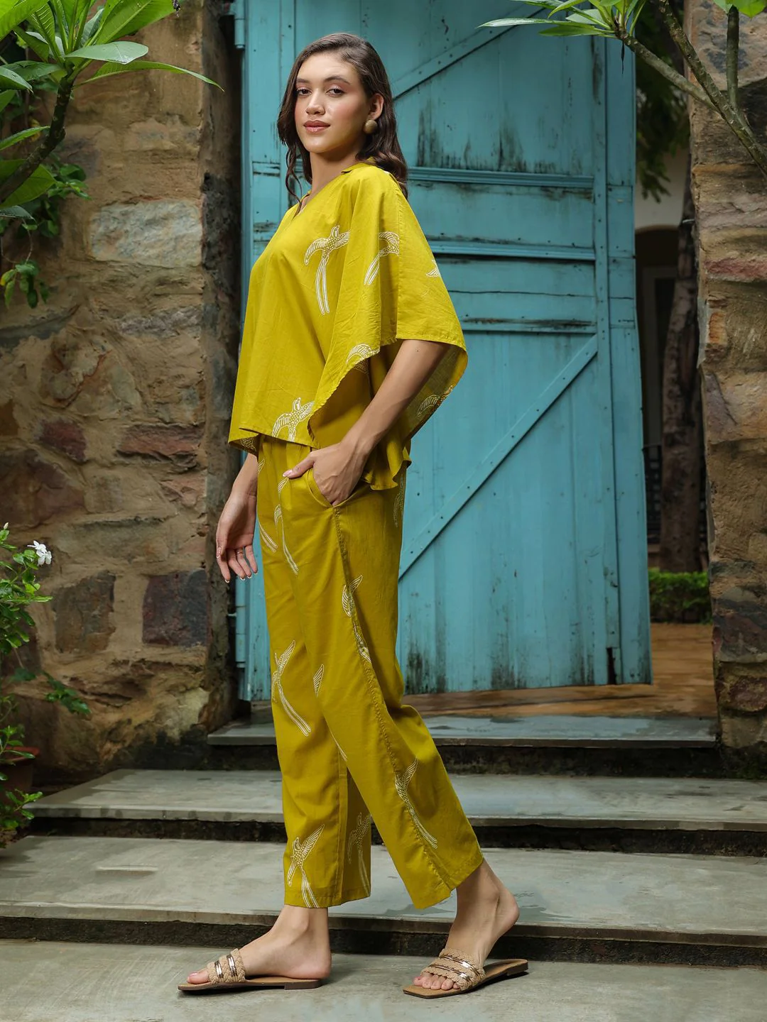 SANSKRUTIHOMES Women Printed Night suit - Image 3