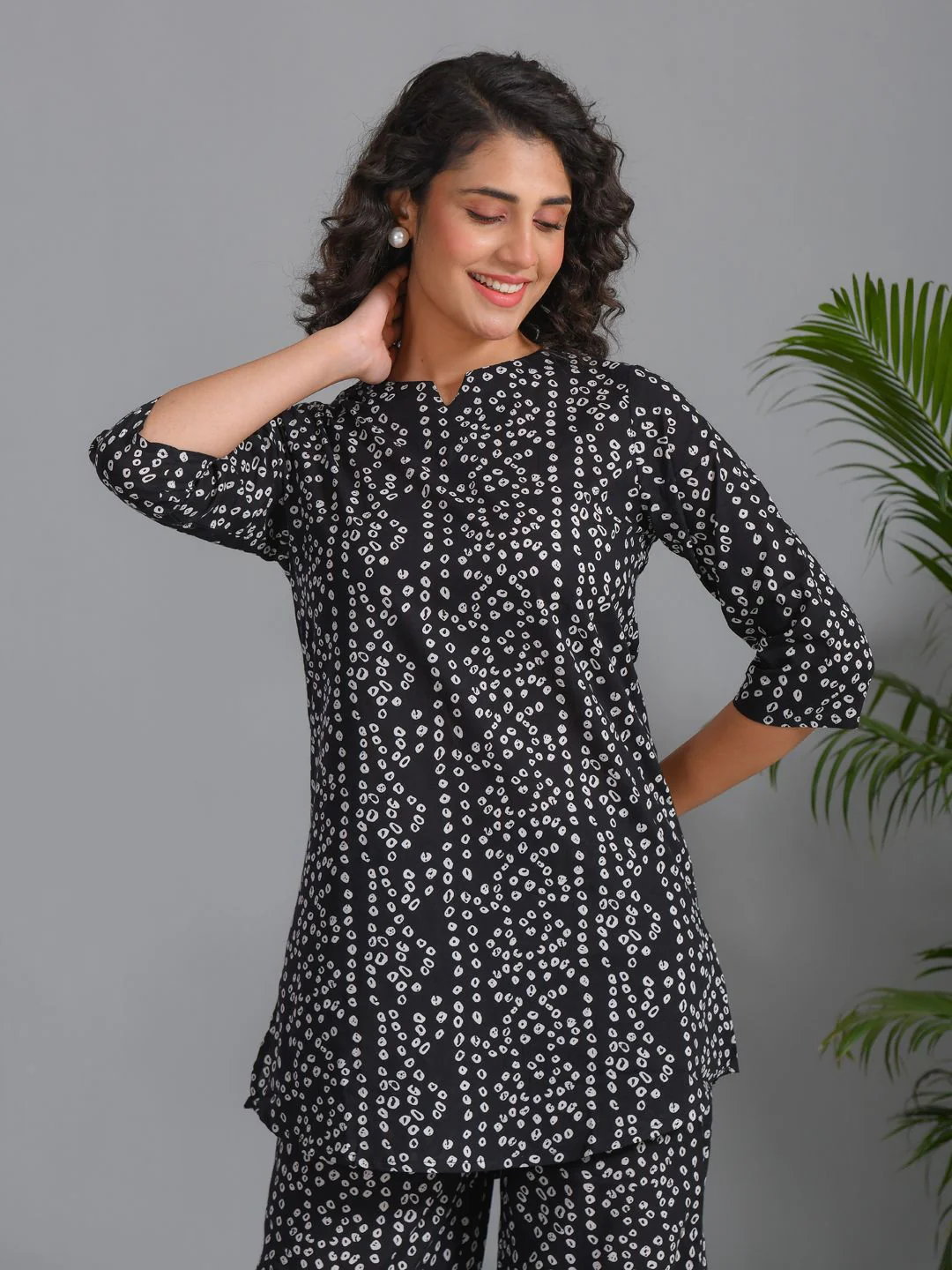 SANSKRUTIHOMES Women Printed Pure Cotton Night suit - Image 6