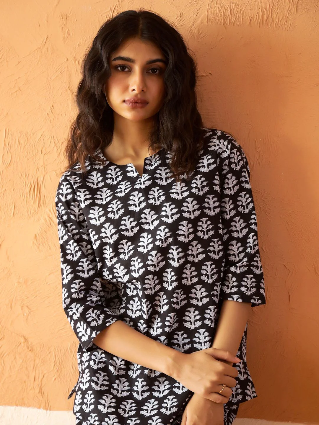 SANSKRUTIHOMES Women Pure Cotton Printed Night suit - Image 6