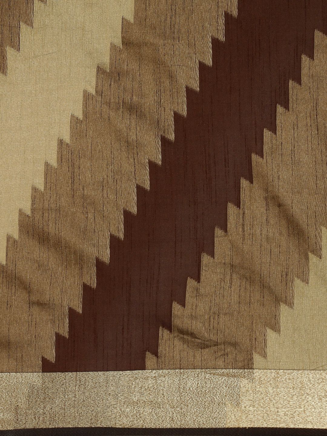 Saree mall Brown Silk Cotton Banarasi Saree - Image 5