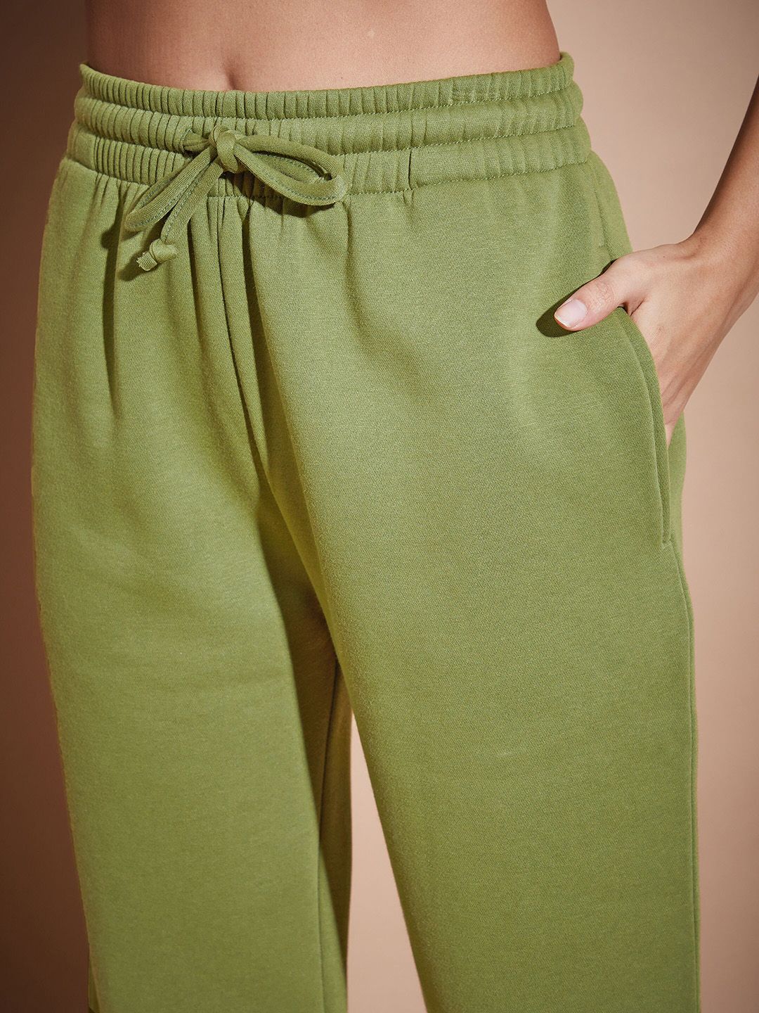 SASSAFRAS BASICS Fleece Oversized Sweatshirt With Joggers - Image 3