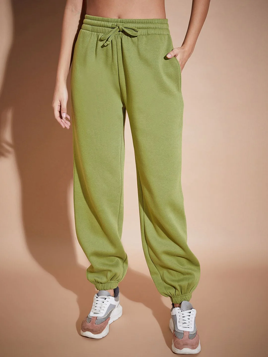 SASSAFRAS BASICS Fleece Oversized Sweatshirt With Joggers - Image 7