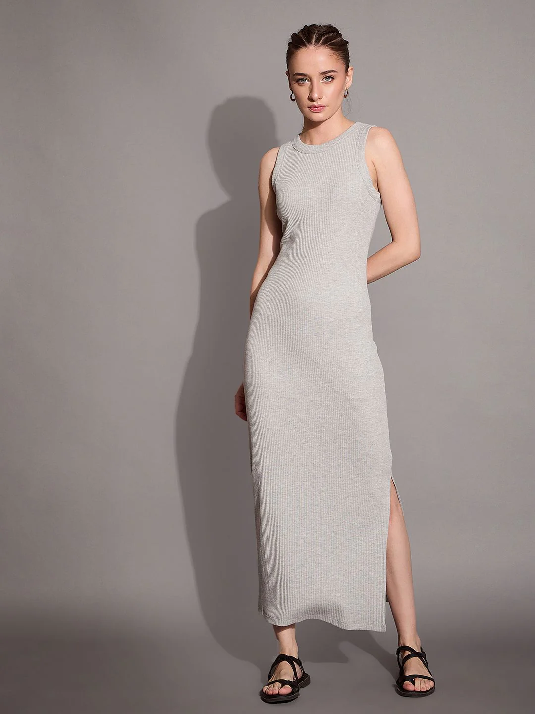 SASSAFRAS BASICS Sleeveless Maxi Dress
