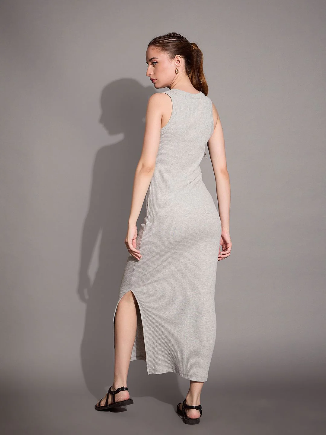 SASSAFRAS BASICS Sleeveless Maxi Dress - Image 5