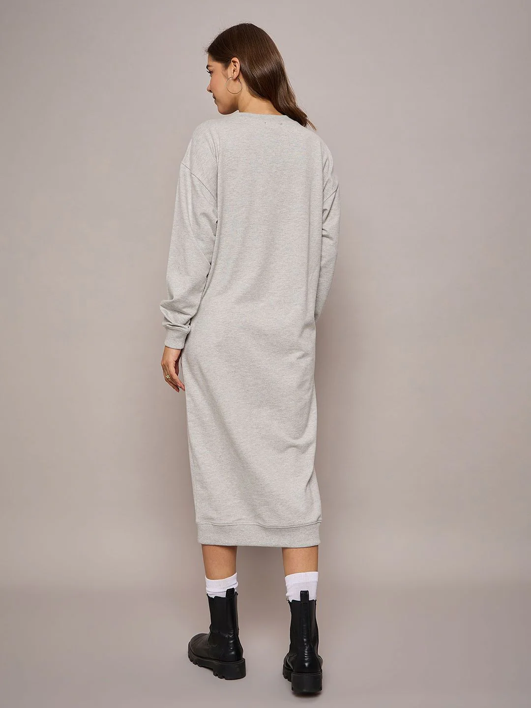 SASSAFRAS BASICS Women Midi Jumper Dress - Image 5